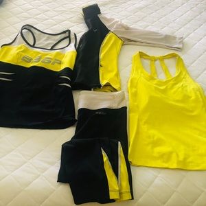 Bebe sport set 1 tank 1 jacket 1 pair pants